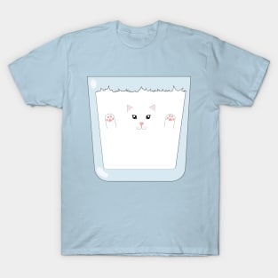 Liquid Cat in a Cup T-Shirt